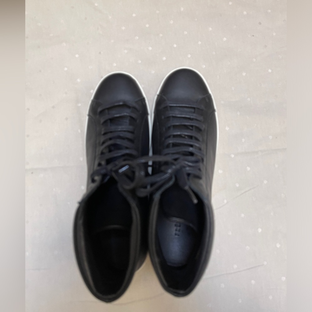 FREDA SALVADOR Sal Women's Lace Up High Top Leather Sneakers Black Size 8 NWOT - Picture 8 of 8